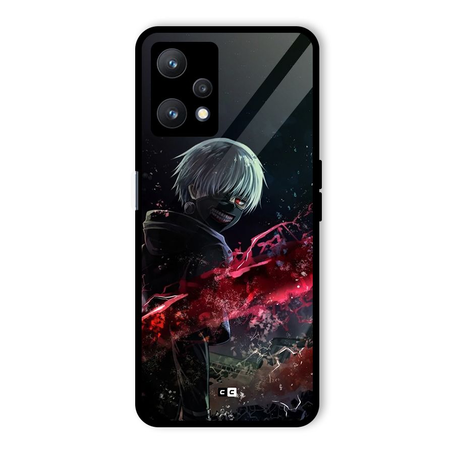 Amazing Ken Kaneki Glass Back Case for Realme 9 Pro 5G