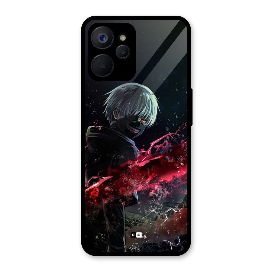 Amazing Ken Kaneki Glass Back Case for Realme 9i 5G
