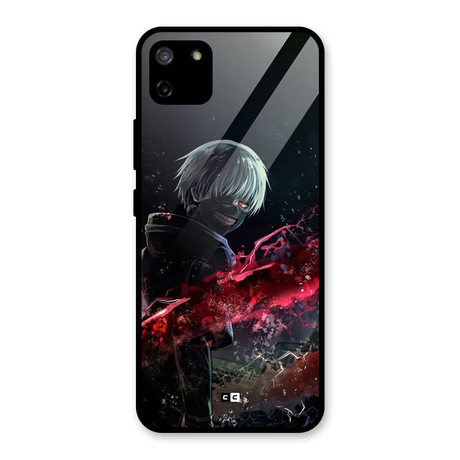 Amazing Ken Kaneki Glass Back Case for Realme C11