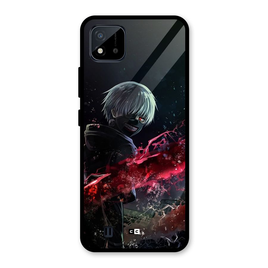 Amazing Ken Kaneki Glass Back Case for Realme C11 2021