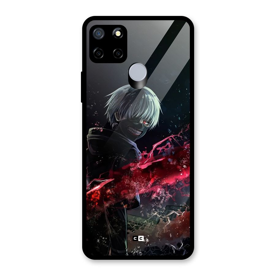 Amazing Ken Kaneki Glass Back Case for Realme C12