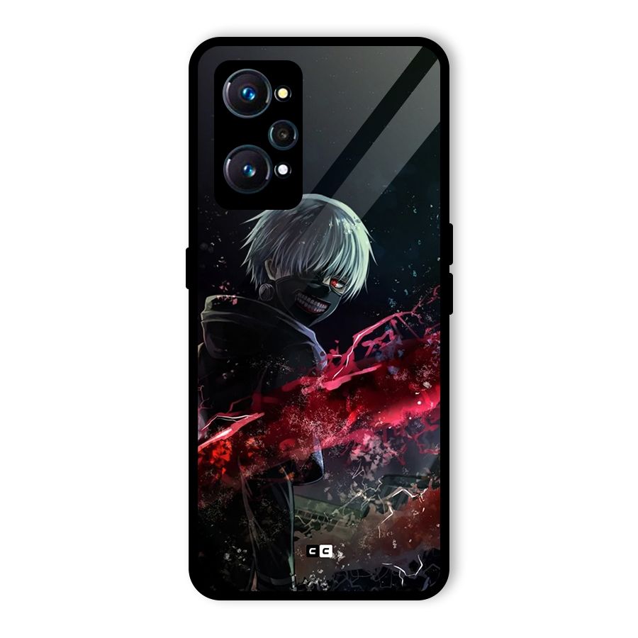 Amazing Ken Kaneki Glass Back Case for Realme GT 2