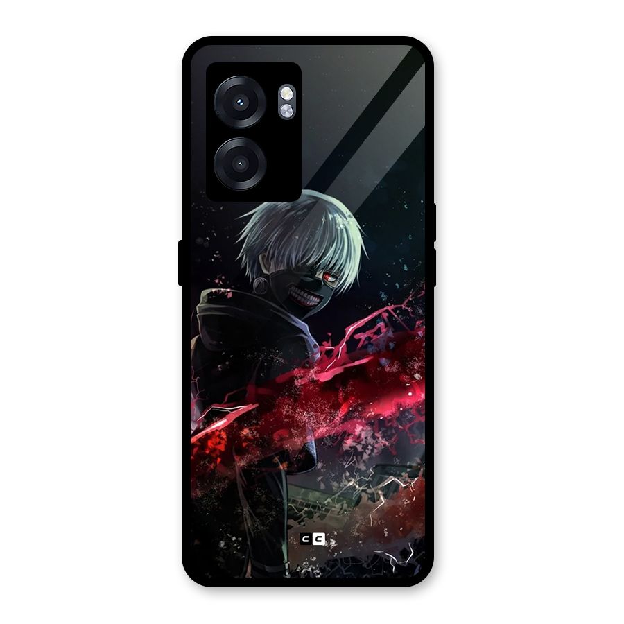 Amazing Ken Kaneki Glass Back Case for Realme Narzo 50 5G