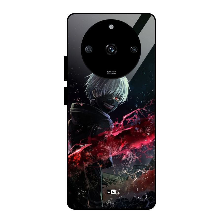 Amazing Ken Kaneki Glass Back Case for Realme Narzo 60 5G