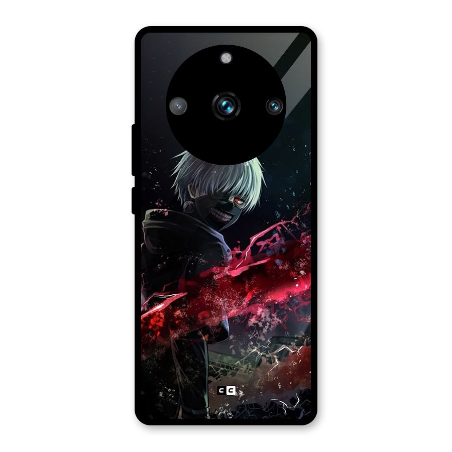 Amazing Ken Kaneki Glass Back Case for Realme Narzo 60 Pro