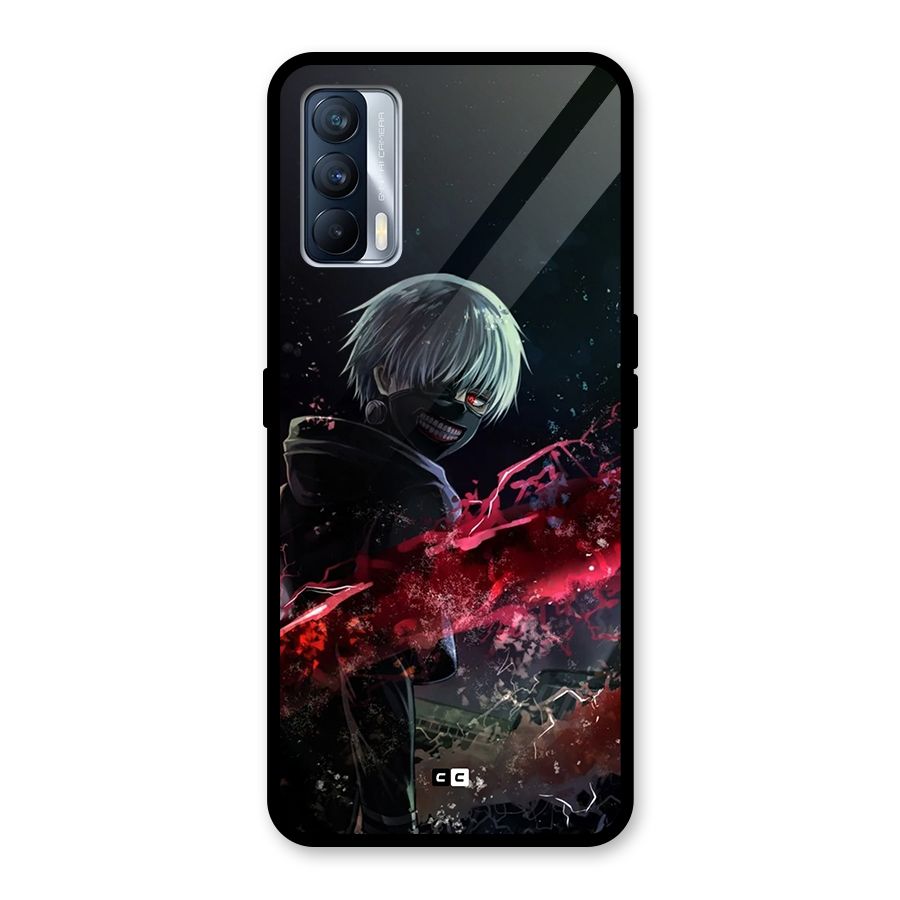 Amazing Ken Kaneki Glass Back Case for Realme X7