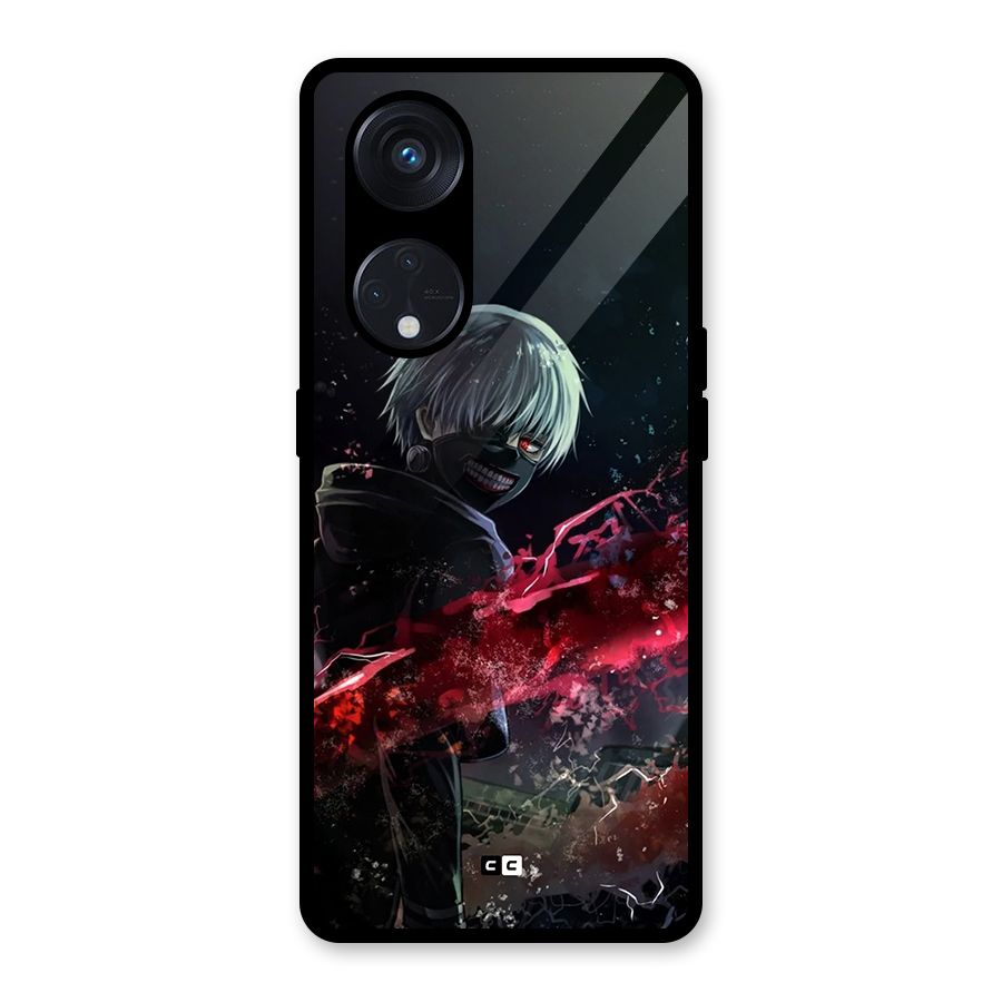 Amazing Ken Kaneki Glass Back Case for Reno8 T 5G