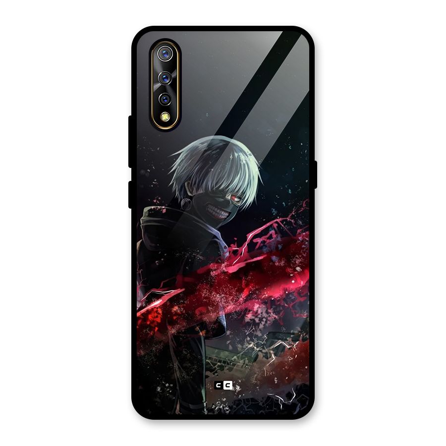 Amazing Ken Kaneki Glass Back Case for Vivo S1