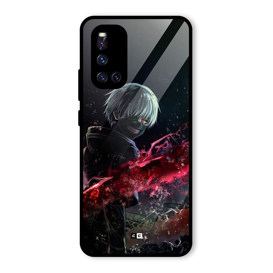 Amazing Ken Kaneki Glass Back Case for Vivo V19
