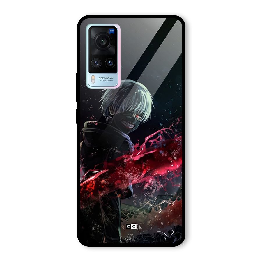 Amazing Ken Kaneki Glass Back Case for Vivo X60