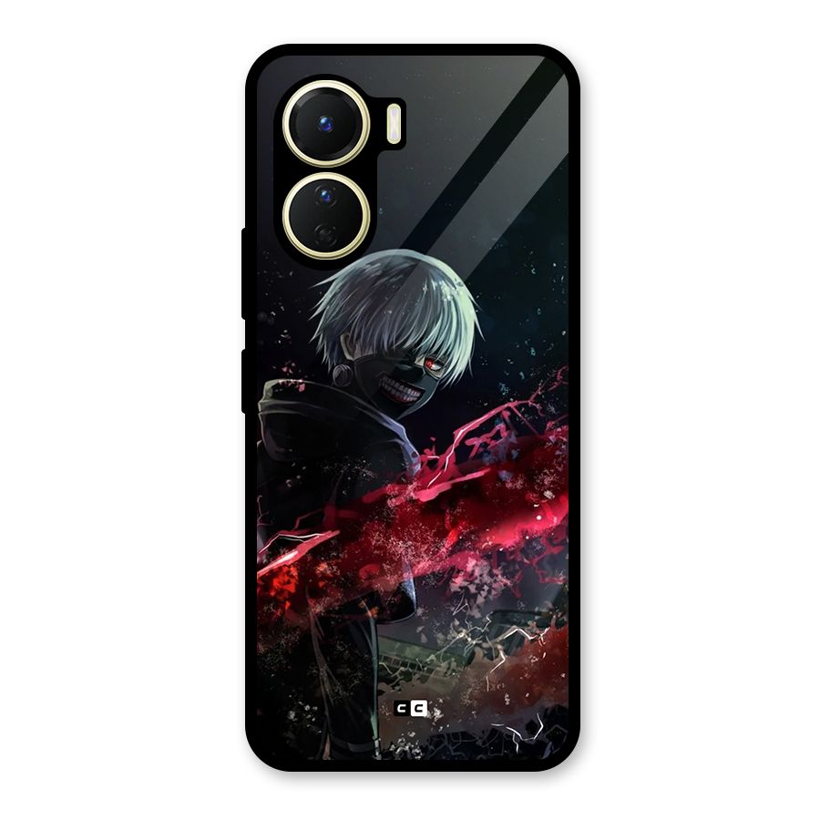Amazing Ken Kaneki Glass Back Case for Vivo Y56