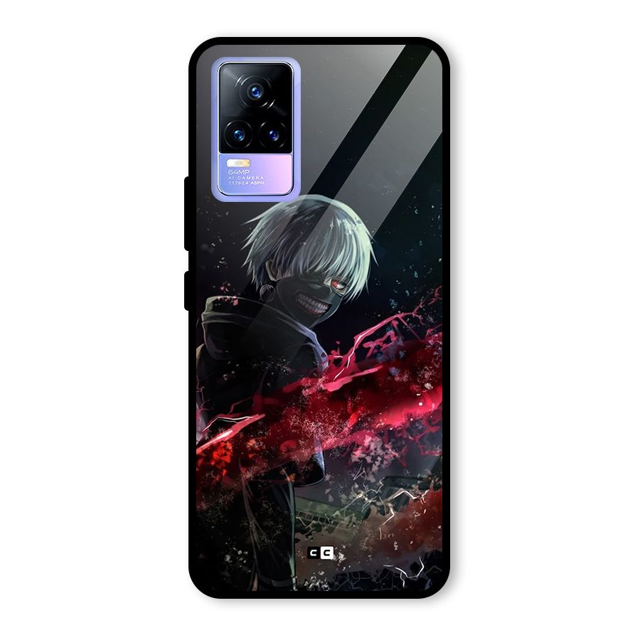 Amazing Ken Kaneki Glass Back Case for Vivo Y73