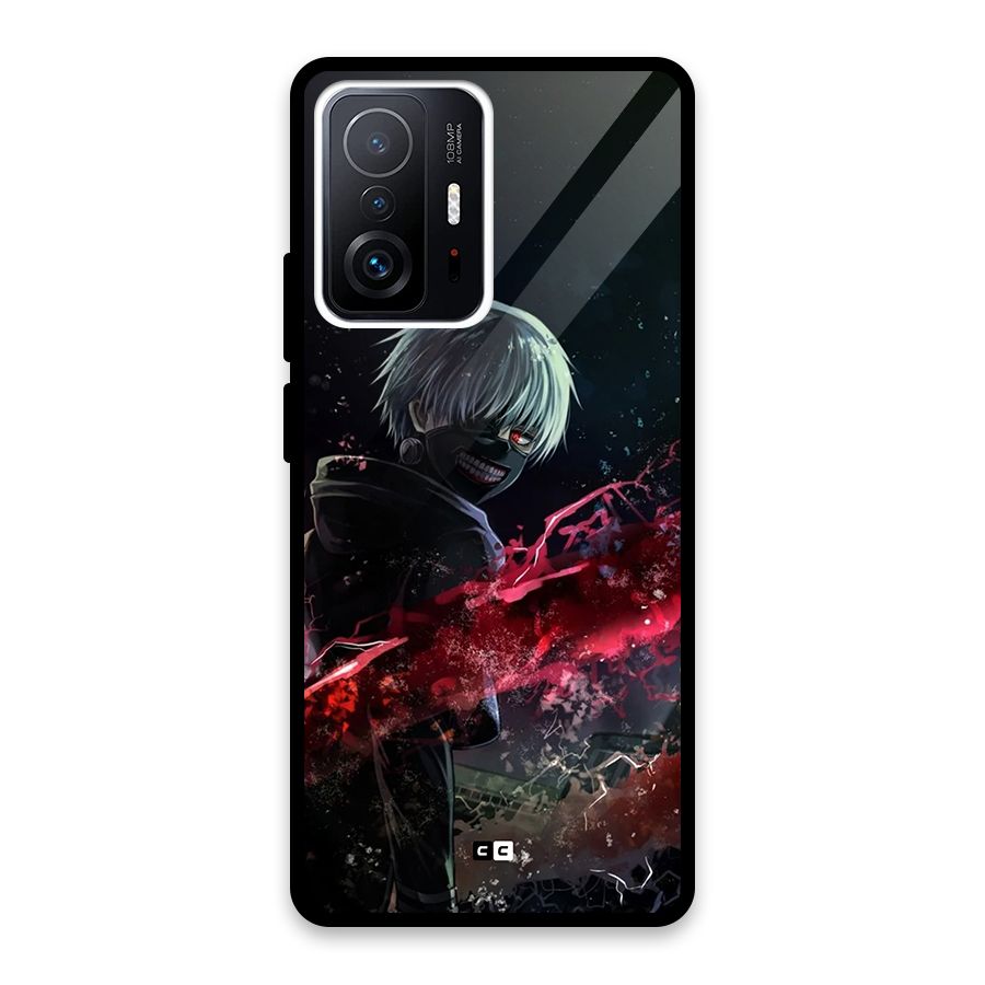 Amazing Ken Kaneki Glass Back Case for Xiaomi 11T Pro