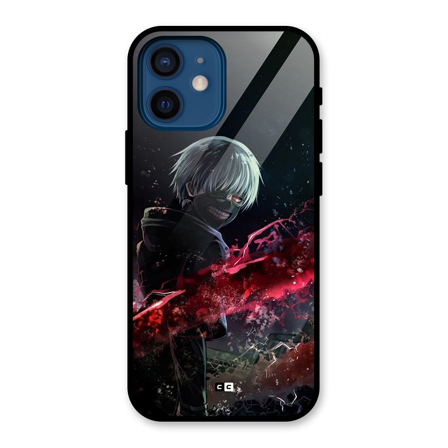 Amazing Ken Kaneki Glass Back Case for iPhone 12 Mini