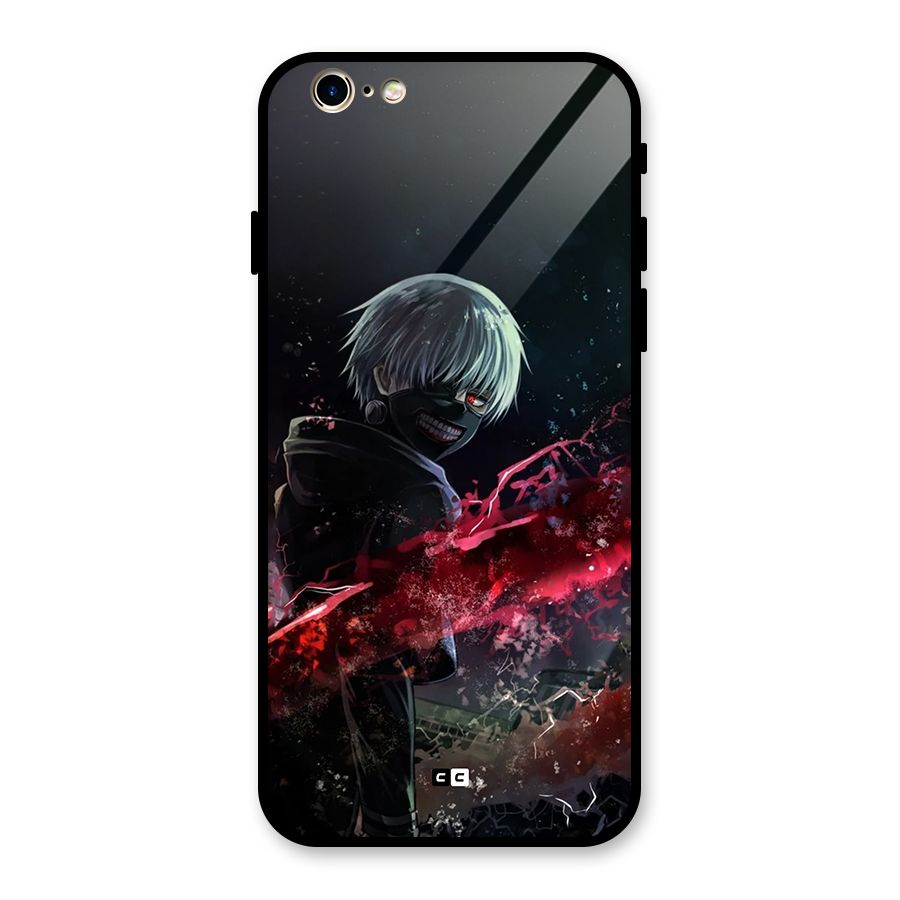 Amazing Ken Kaneki Glass Back Case for iPhone 6 6S