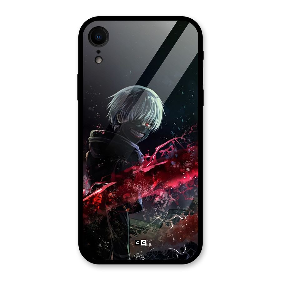 Amazing Ken Kaneki Glass Back Case for iPhone XR
