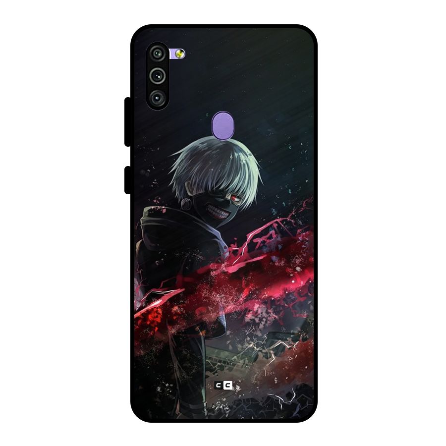 Amazing Ken Kaneki Metal Back Case for Galaxy M11