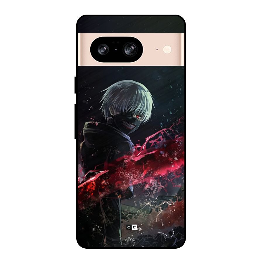 Amazing Ken Kaneki Metal Back Case for Google Pixel 8