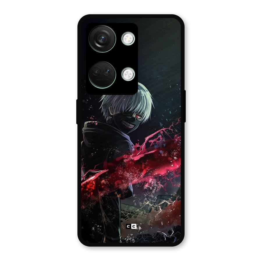 Amazing Ken Kaneki Metal Back Case for OnePlus Nord 3