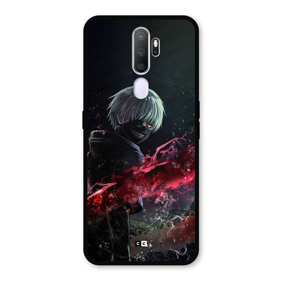 Amazing Ken Kaneki Metal Back Case for Oppo A5 (2020)