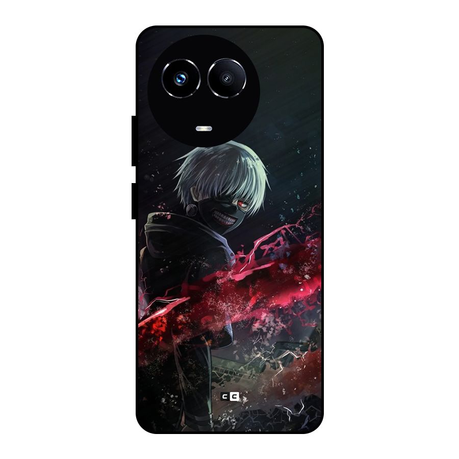 Amazing Ken Kaneki Metal Back Case for Realme 11 5G