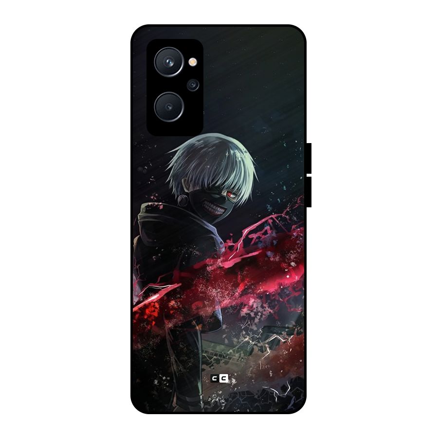 Amazing Ken Kaneki Metal Back Case for Realme 9i 5G