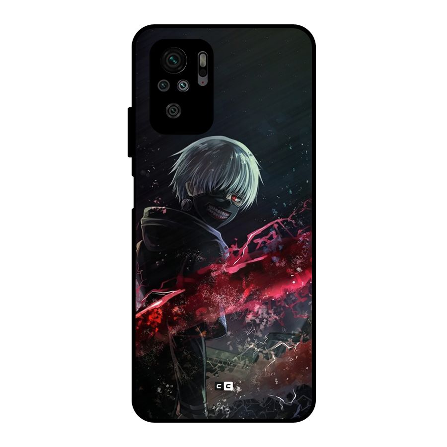 Amazing Ken Kaneki Metal Back Case for Redmi Note 11 SE