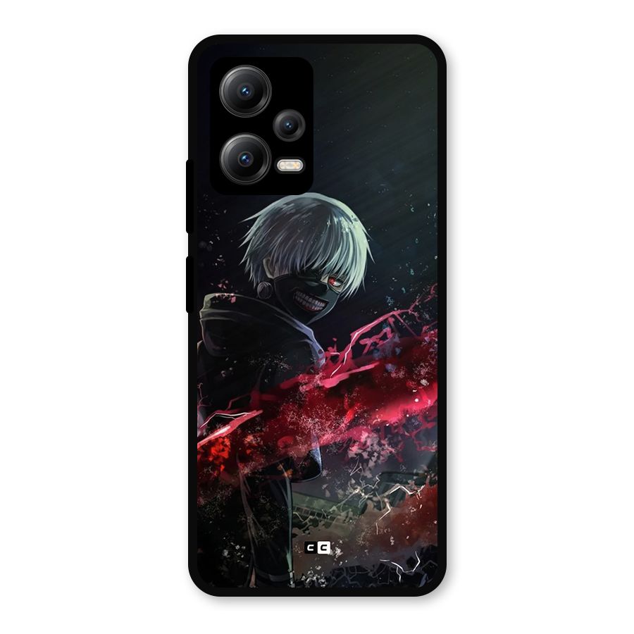 Amazing Ken Kaneki Metal Back Case for Redmi Note 12 5G