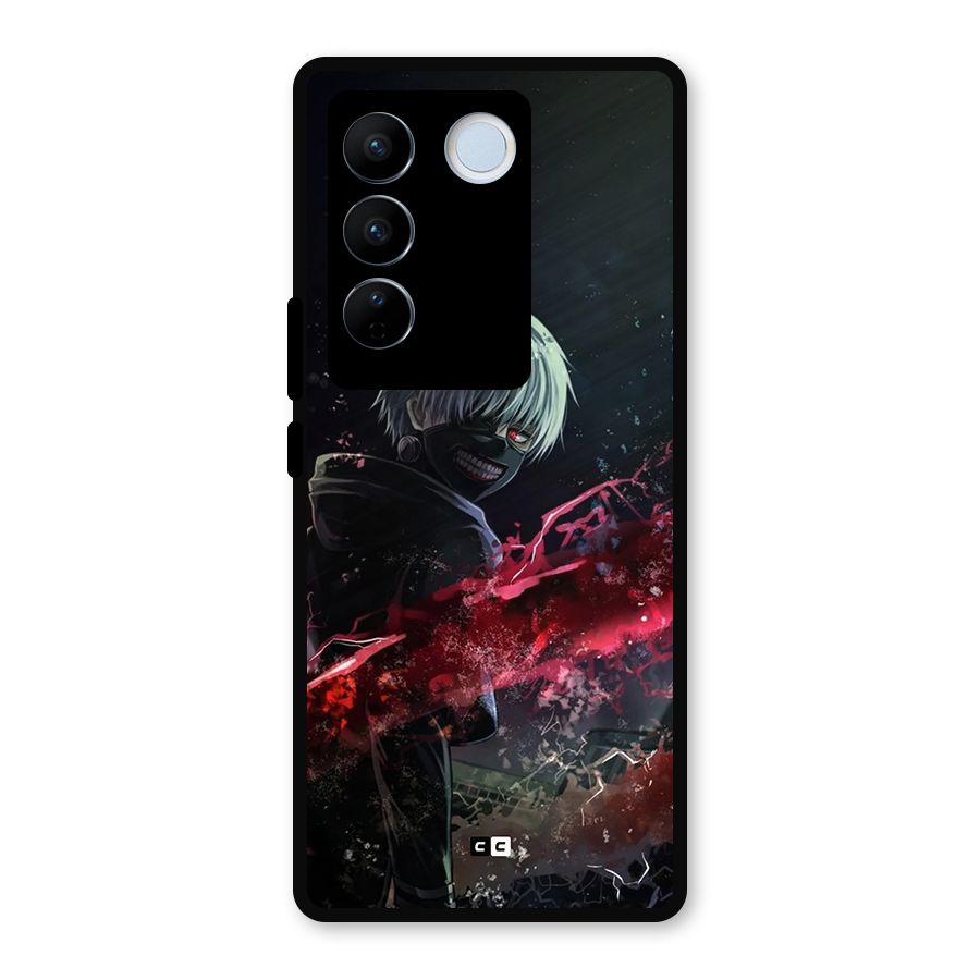 Amazing Ken Kaneki Metal Back Case for Vivo V27