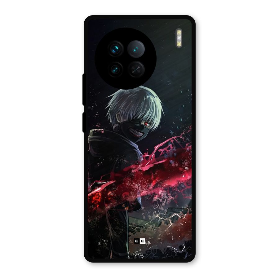 Amazing Ken Kaneki Metal Back Case for Vivo X90