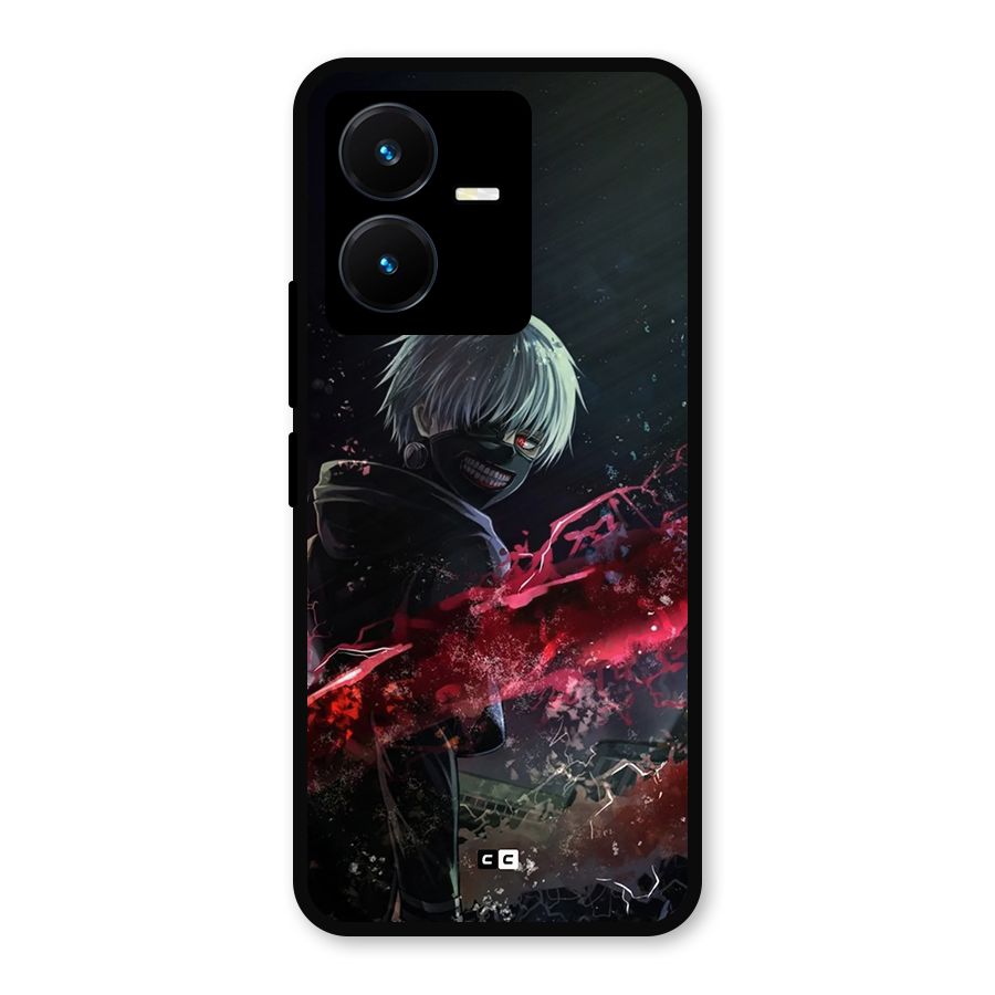 Amazing Ken Kaneki Metal Back Case for Vivo Y22