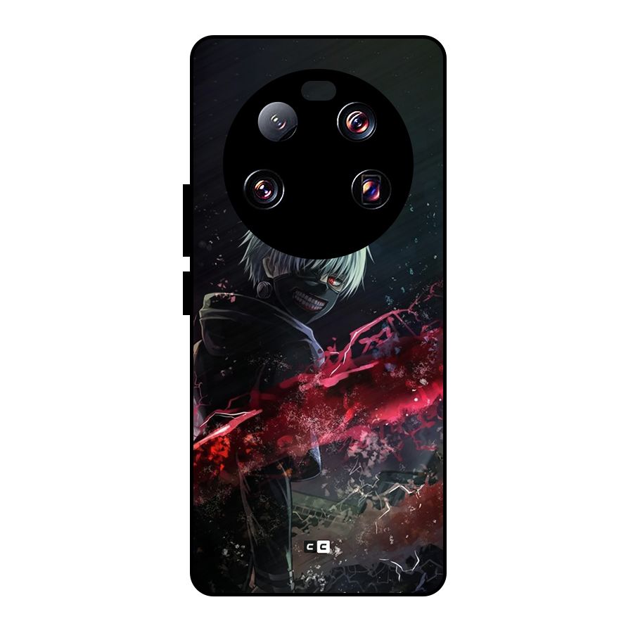 Amazing Ken Kaneki Metal Back Case for Xiaomi 13 Ultra