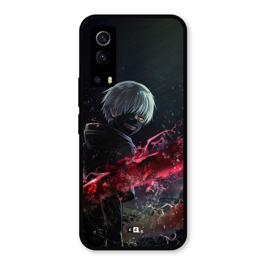 Amazing Ken Kaneki Metal Back Case for iQOO Z3