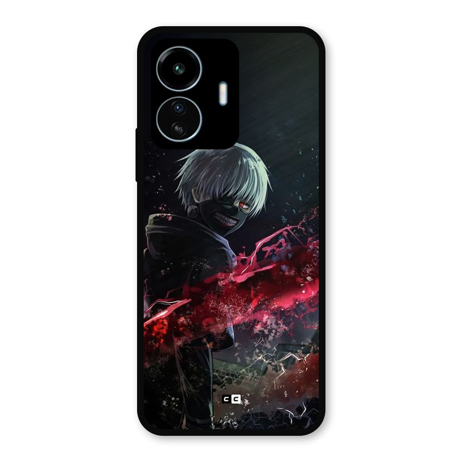 Amazing Ken Kaneki Metal Back Case for vivo iQOO Z6 Lite 5G