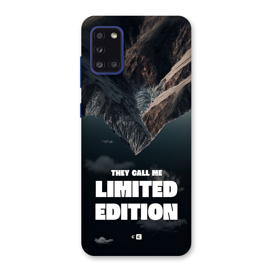 Amazing Limited Edition Back Case for Galaxy A31