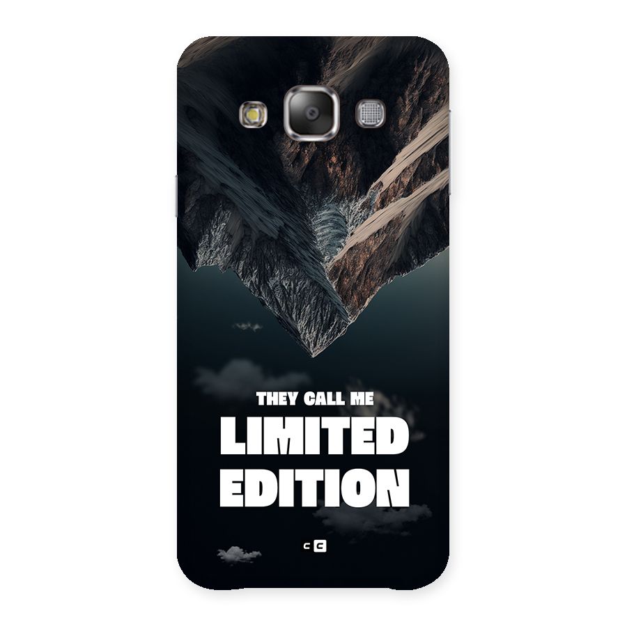 Amazing Limited Edition Back Case for Galaxy E7
