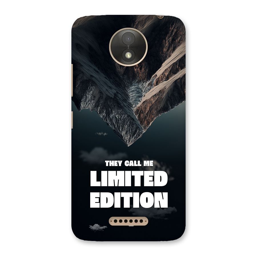Amazing Limited Edition Back Case for Moto C Plus