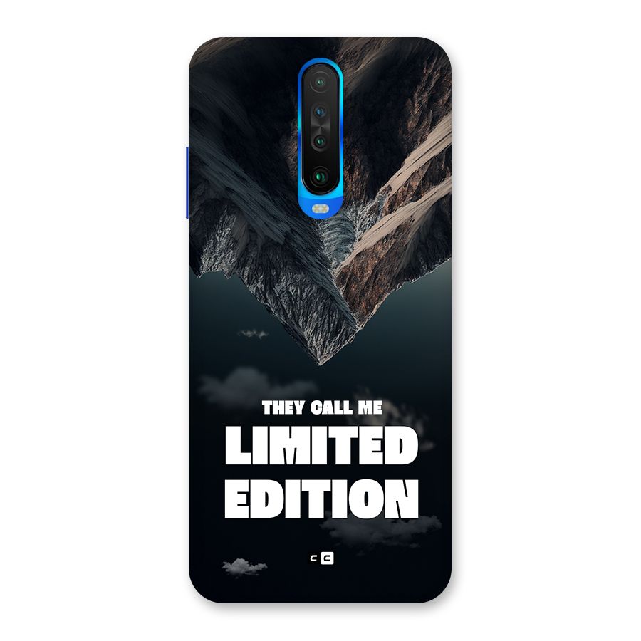 Amazing Limited Edition Back Case for Poco X2