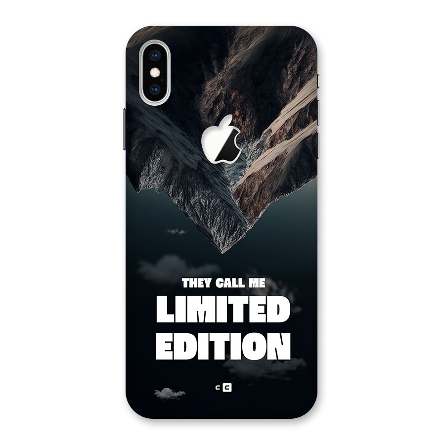 Amazing Limited Edition Back Case for iPhone XS Max Apple Cut