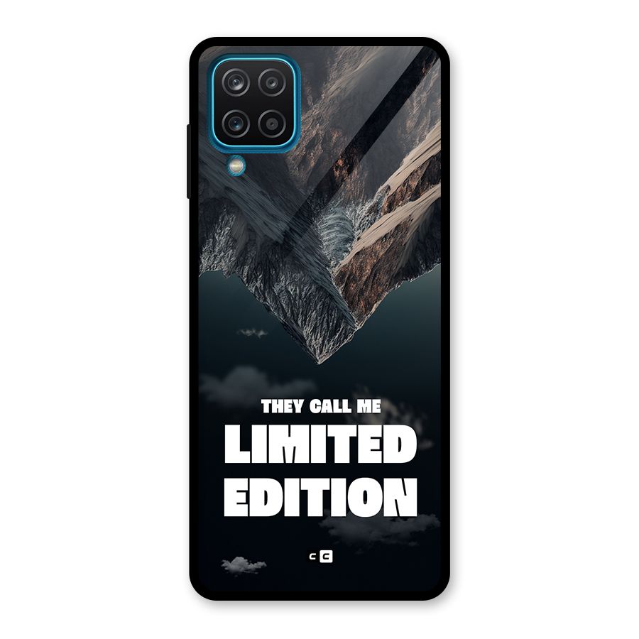 Amazing Limited Edition Glass Back Case for Galaxy A12