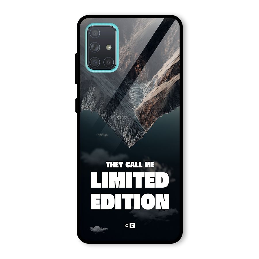 Amazing Limited Edition Glass Back Case for Galaxy A71