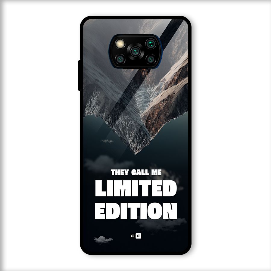 Amazing Limited Edition Glass Back Case for Poco X3