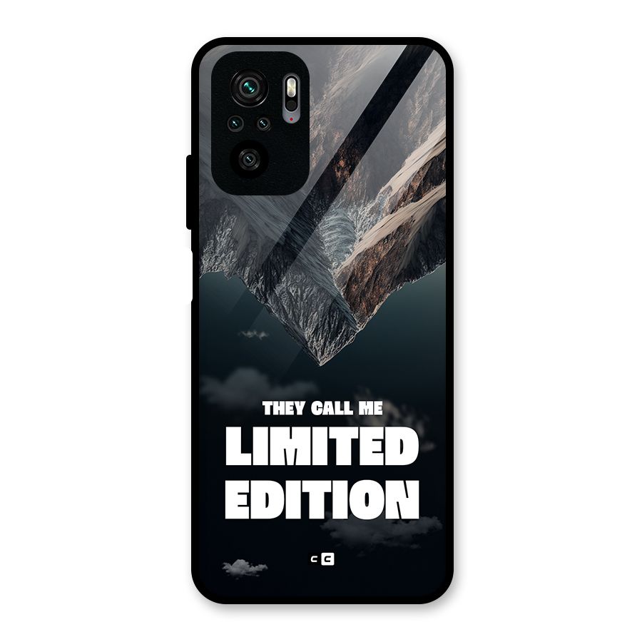 Amazing Limited Edition Glass Back Case for Redmi Note 10S