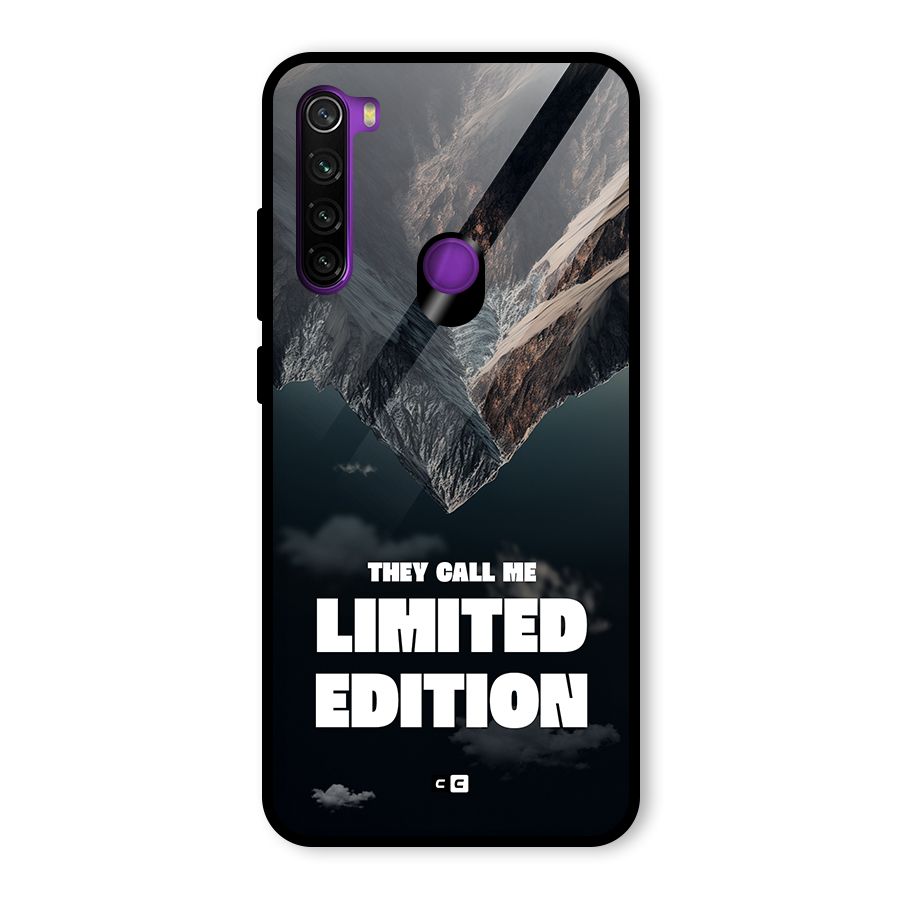 Amazing Limited Edition Glass Back Case for Redmi Note 8
