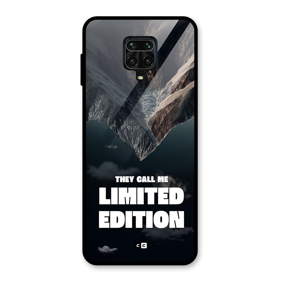 Amazing Limited Edition Glass Back Case for Redmi Note 9 Pro