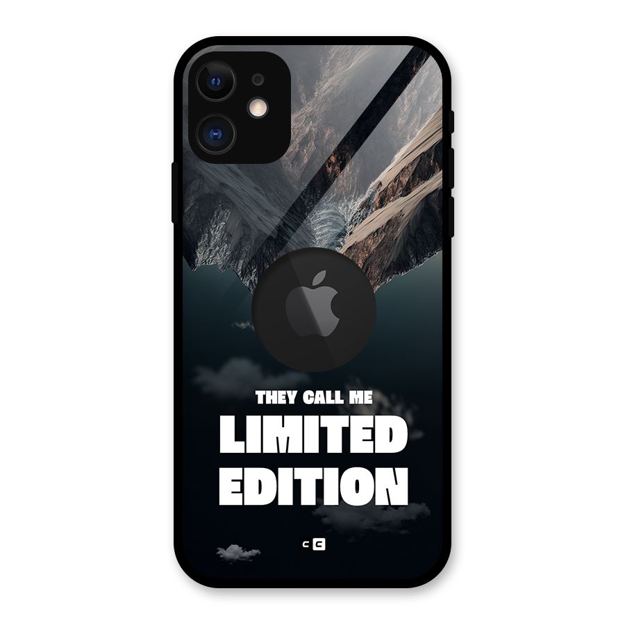 Amazing Limited Edition Glass Back Case for iPhone 11 Logo Cut