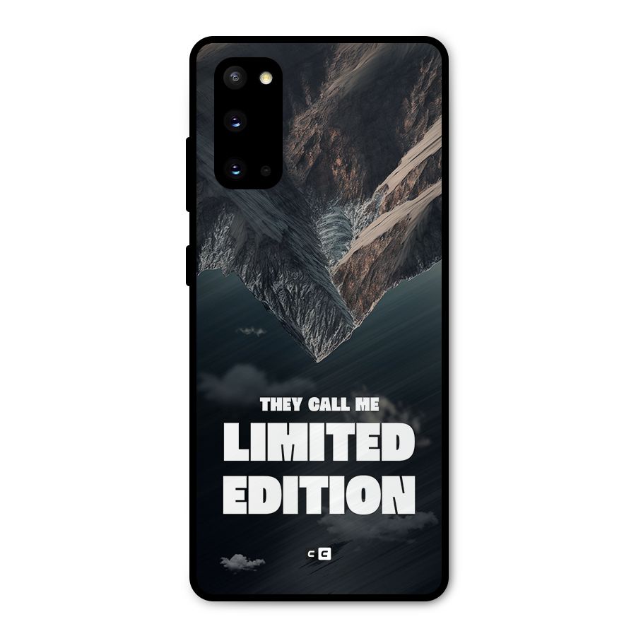 Amazing Limited Edition Metal Back Case for Galaxy S20
