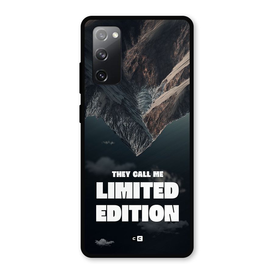 Amazing Limited Edition Metal Back Case for Galaxy S20 FE 5G