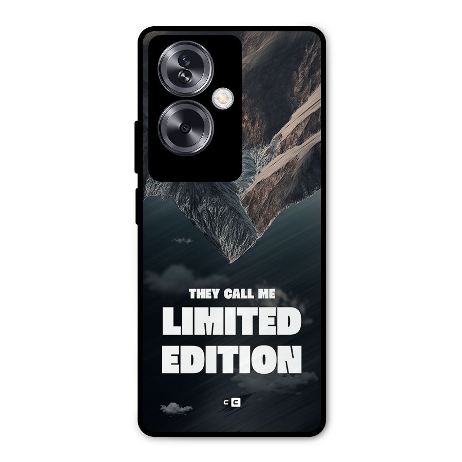 Amazing Limited Edition Metal Back Case for Oppo A79 5G