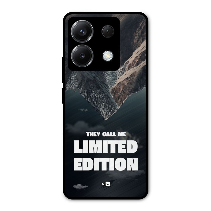 Amazing Limited Edition Metal Back Case for Poco X6